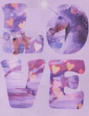Girls Love Unicorn Pajamas