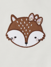 Baby Girls Chipmunk  2-Piece Playwear Set