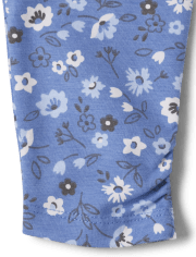 Baby Girls Floral Ruffle Pants 2-Pack