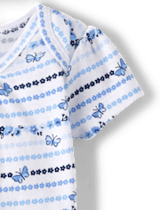 Lot de 5 cache-couches papillon bébé fille