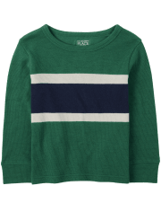 Baby And Toddler Boys Colorblock Thermal Top