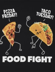 Boys Food Fight Graphic Tee