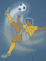 Boys Soccer Graphic Tee