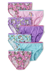 Paquete de 7 ropa interior de unicornio para niñas