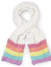 Girls Rainbow Scarf