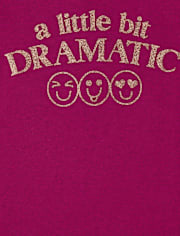 T-shirt graphique spectaculaire pour bébés et petites filles