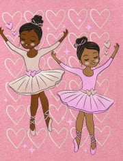 Baby And Toddler Girls Princess Graphic Tee 2-Pack
