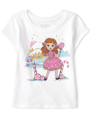 Baby And Toddler Girls Girl Graphic Tee