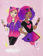 Girls Rock Girls Graphic Tee