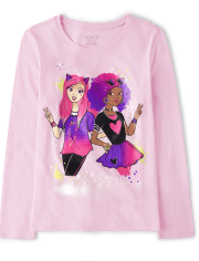Girls Rock Girls Graphic Tee