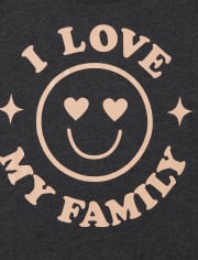 Girls Family Graphic Tee