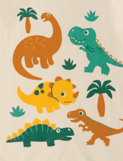 Baby And Toddler Boys Dino Graphic Tee 2-Pack