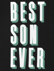 Baby And Toddler Boys Best Son Ever Graphic Tee
