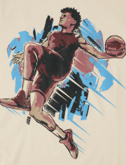 Boys Basketball Graphic Tee