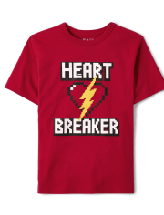 Camiseta con gráfico Heart Breaker para niños
