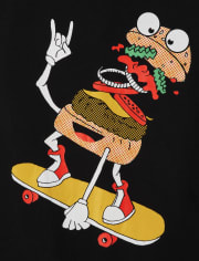 Boys Burger Graphic Tee