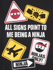 Boys Ninja Graphic Tee