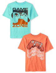 Boys Gamer Graphic Tee 2-Pack