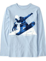 Boys Snowboard Graphic Tee