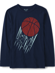 Boys Basketball Graphic Tee
