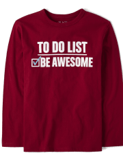 Boys Awesome Graphic Tee