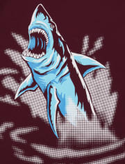 Boys Shark Graphic Tee