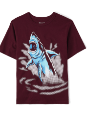 Boys Shark Graphic Tee