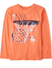 Boys Basketball Graphic Tee