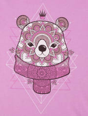 Girls Polar Bear Graphic Tee