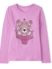 Girls Polar Bear Graphic Tee