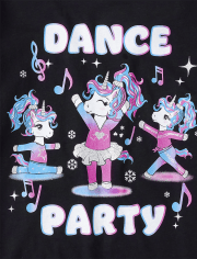 Girls Dance Party Graphic Tee
