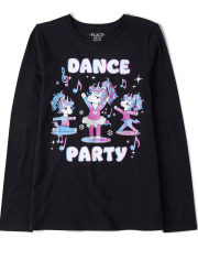Girls Dance Party Graphic Tee