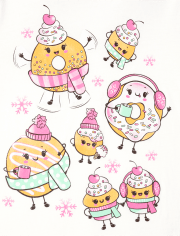Girls Doughnut Graphic Tee