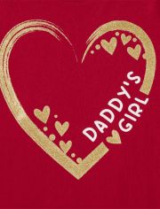 Girls Daddy Graphic Tee