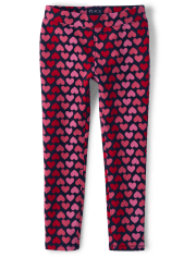 Jegging cœur pour fille