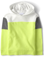 Girls Colorblock Fleece Hoodie