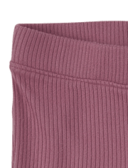 Pantalon évasé côtelé pour fille