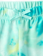 Girls Tie Dye Flare Pants