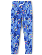 Girls Heart Fleece Jogger Pants