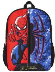 Boys Spiderman Backpack And Lunchbox Set