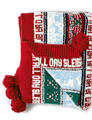 Manta de trineo Fairisle unisex para adultos