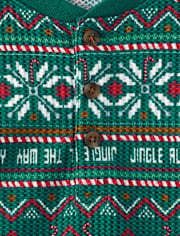 Pijama térmico Fairisle familiar a juego para hombre