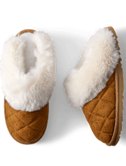 Pantuflas acolchadas para mujer