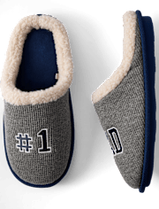 Mens Number 1 Dad Slippers