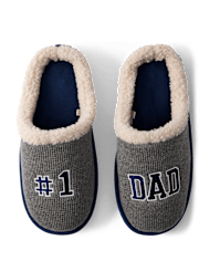 Mens Number 1 Dad Slippers