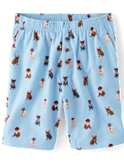 Mens Flannel Pajama Shorts