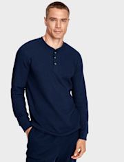 Top de pijama térmico para hombre