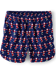 Pantalones Shortsde pijama de franela para mujer