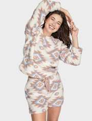 Pijama Sherpa Con Estampado Mamá Y Yo Para Mujer