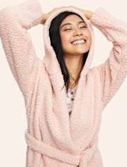 Womens Sherpa Robe